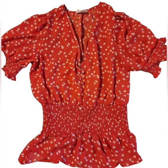 Sienna Sky - women/junior blouse size S - Picture 2 of 3